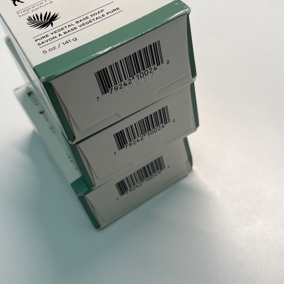 Lot of 3 NEW Nature By Canus Bar Soap Goats Milk Pure Vegetal Base soap 141g - Picture 4 of 5